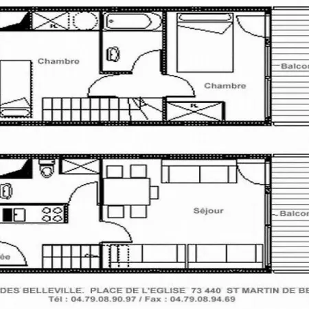 Apartment Eperviere * Сен-Мартен-де-Бельвиль